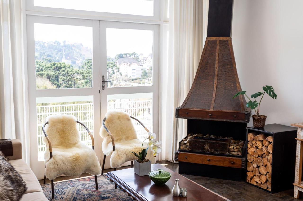 Apartment Incrivel Vista No Capivari Com 4 Quartos E Lareira